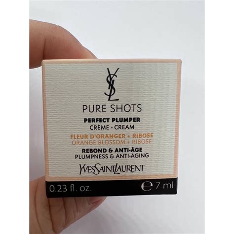 ysl plumper cream|Pure Shots Perfect Plumper Face Cream .